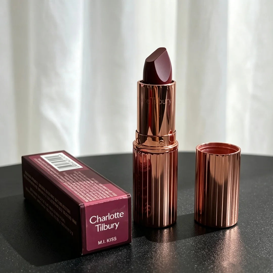 Charlotte Tilbury Moisturizing Lip Gloss Silky Velvet Lipstick Exfoliating Long-Lasting Concealing Cosmetics With Box Gifts