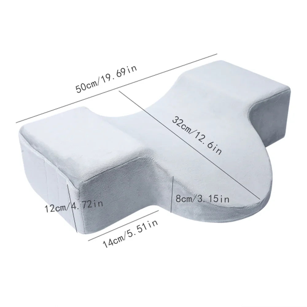 Eyelash Extension Pillow U Shape Soft Memory Foam Neck Support Reusable Beauty Salon Spa Massage Makeup Tool