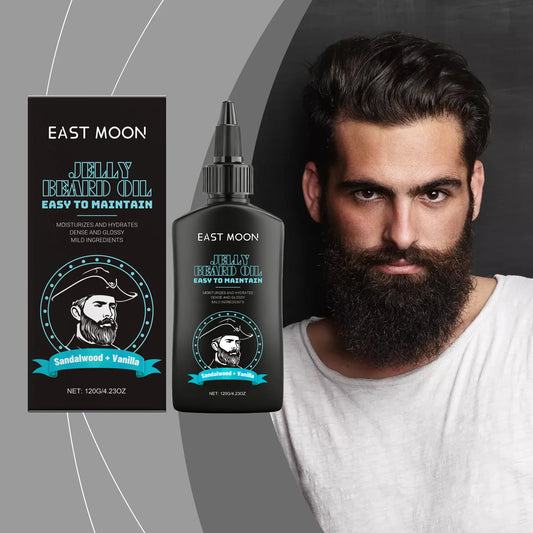 East Moon Jojoba Seed Oil Beard Care Gels Effectively Nourish Increases Soften Keep Shine Natural Nursing Daily Beard Care Oils