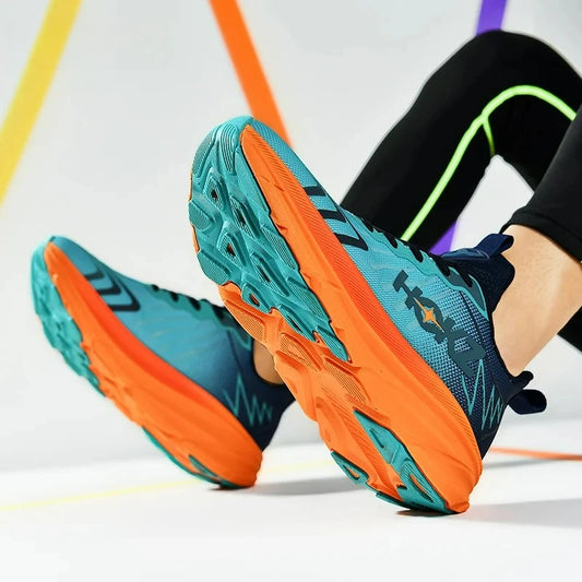Men's Classic Cushion Running Shoes Hiking Walking Shoes for Women Gym Workout Lightweight Breathable Mesh