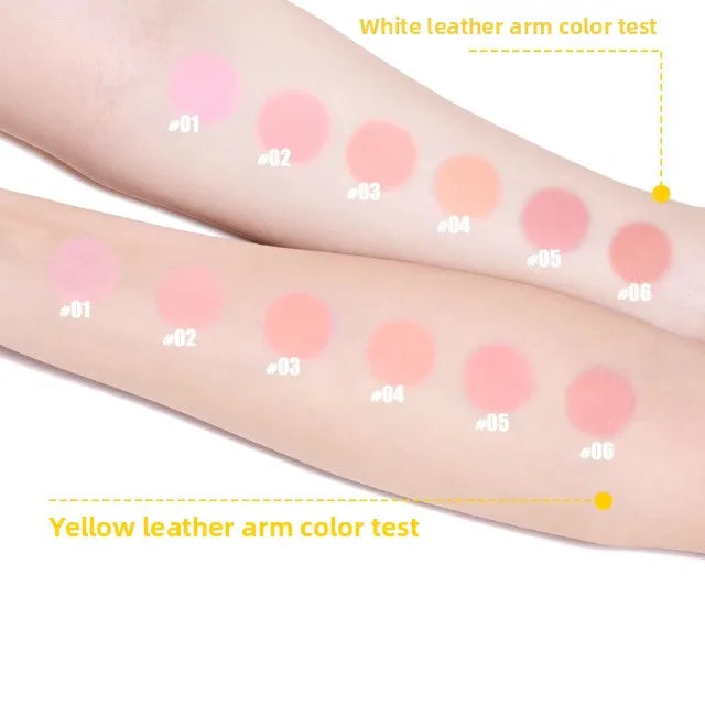 Judydoll Natural Flushed Liquid Blush - Brightening Glow Cheek Tint for Radiant Blurring Effect