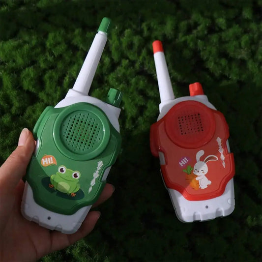 Radio Interphone Kids Walkie Talkie Toys Early Educational Two-way Parent-child Intercom Machine Portable No Radiation