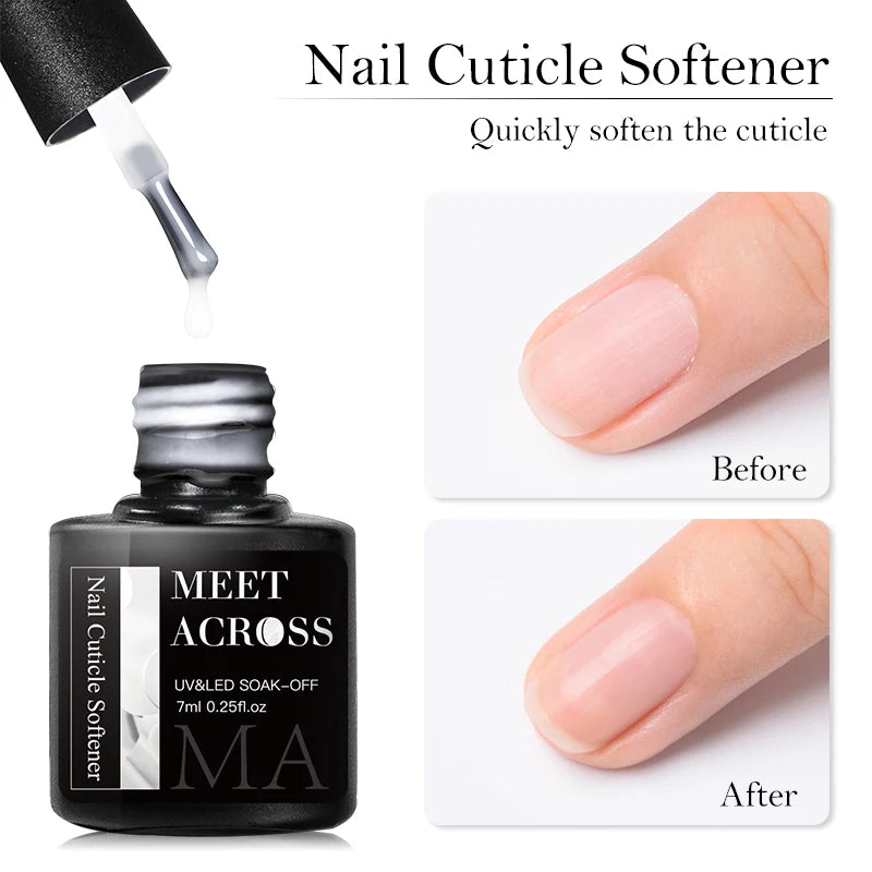 7ml Nail Cuticle Softener Remover Softener Exfoliator Cuticle Oil Nail Treatment Manicure Soften Dead Skin Nourishing Nails Care