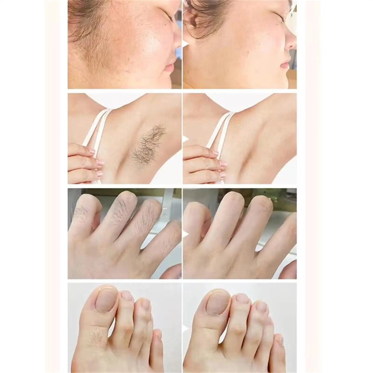 Painless Hair Removal Creams Fast Gentle Removal Skin Care Whitening Clear Lip Hair Underarm Depilation Cream Women Men Beauty