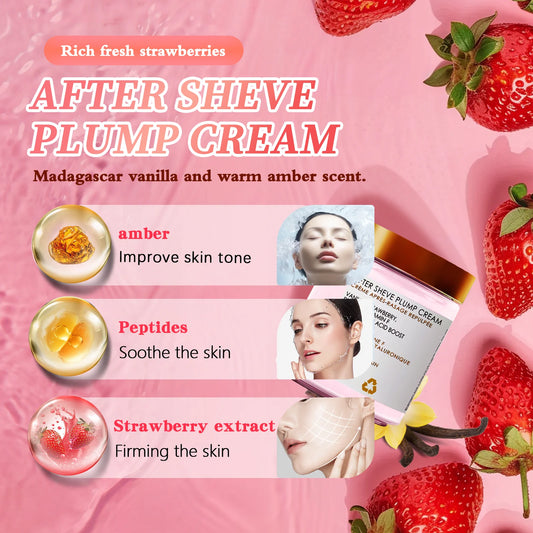 Hair Removal Shaving Cream Truly After Shave Cream Strawberry  Women for Smooth Skin Moisturizes Soft Serve Shave Cream
