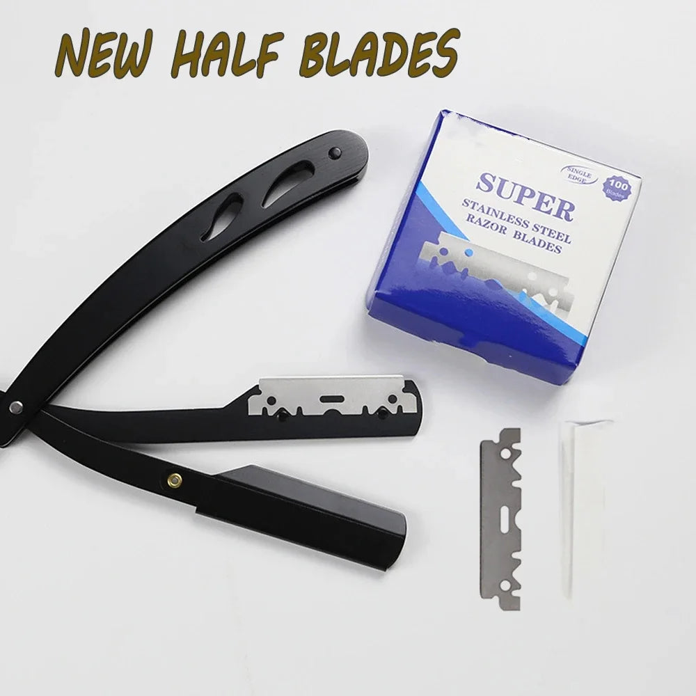 30/50/100/200pcs Single-sided Razor Blades Men's Safety Shave Shaving Manual Razor Blade Men Shaver Barber Blade Tool