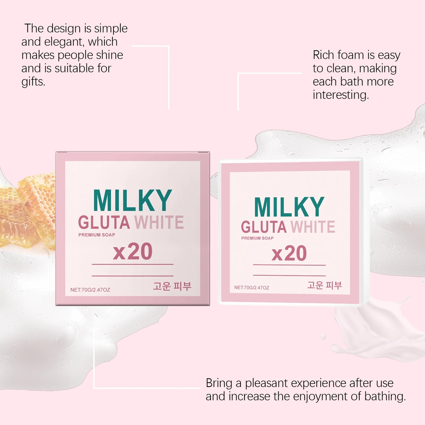 Milk Moisturizing Soap Cleansing Nourish Rich Foam Reduce Dark Spot Oil Control Bleaching Brightening Body Bathing Handmade Soap
