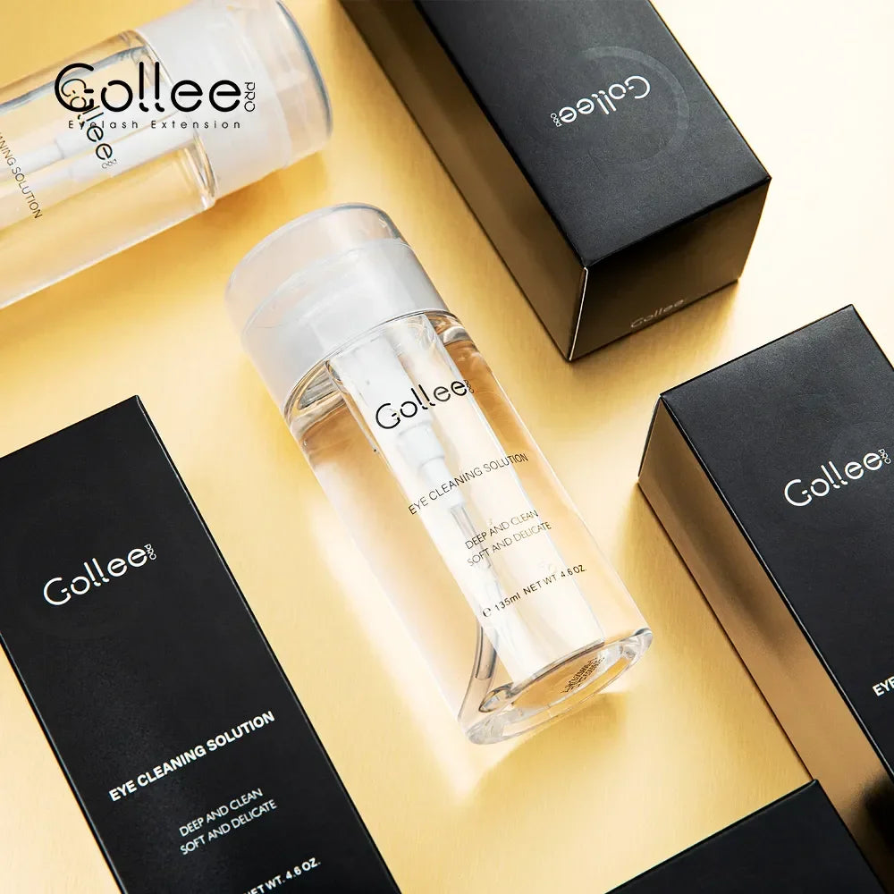 Gollee 0.5s Fast Dry Latex-free Lash Glue No Irritation Bonder Lash Extension Glue 15ml Bonder and Primer Clean Lash Supplies