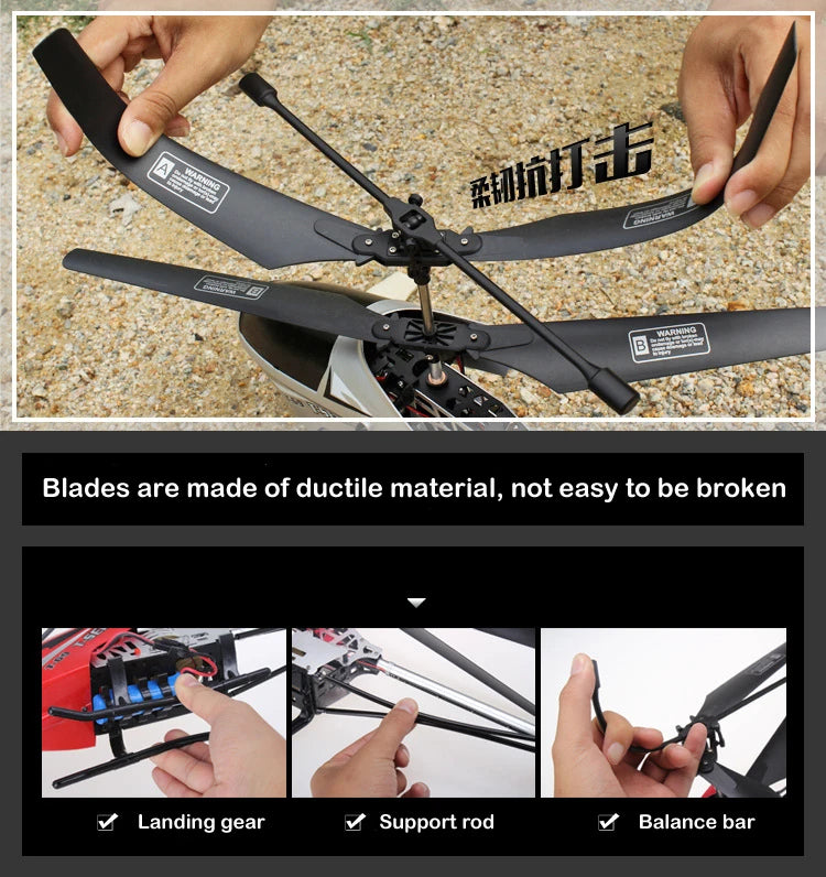 New RC Helicopter Drop-resistant Aircraft Charging With LED Lamps Helicopters Model UAV Kids Toy Gift For Kid