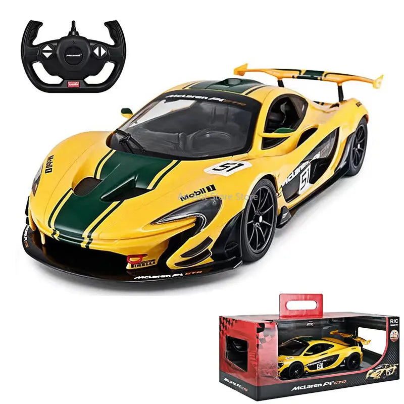 Mclaren P1 GTR RC Car 1:14 Scale Remote Control Car Model Radio Controlled Auto Machine Vehicle Toy Gift for Kids Adults
