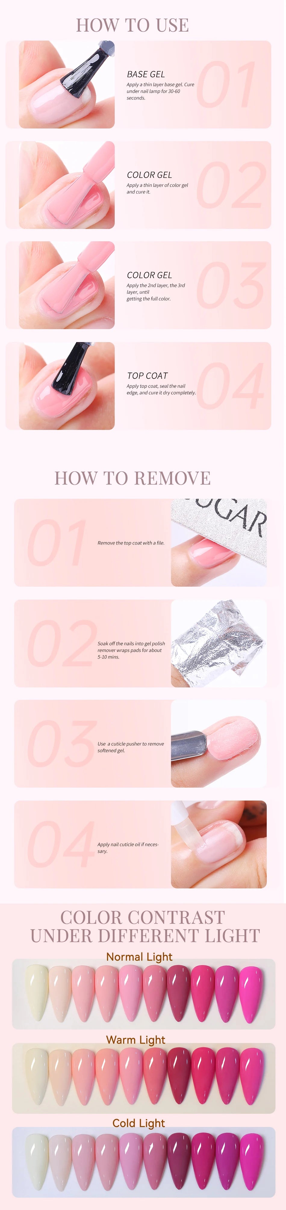 UR SUGAR 7ml Champagne Gold Sequins Gel Nail Polish Bright Sparkling Glitter French Semi Permanent Nail Painting UV Gel