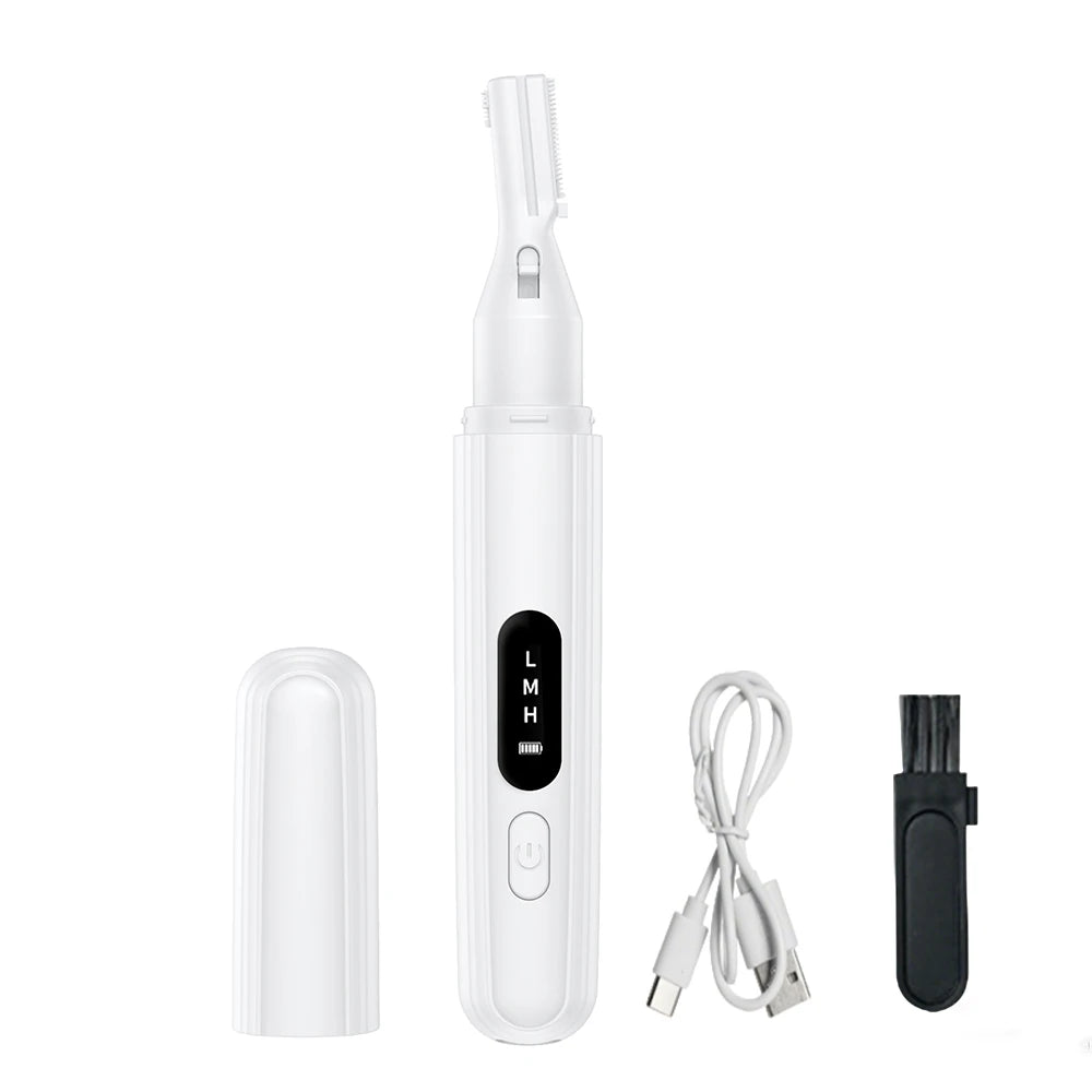 Electric Eyebrow Trimmer Electric Face Hair Remover Eyebrow Hair Trimmer Mini Portable Women Body Hair Shaver Remover