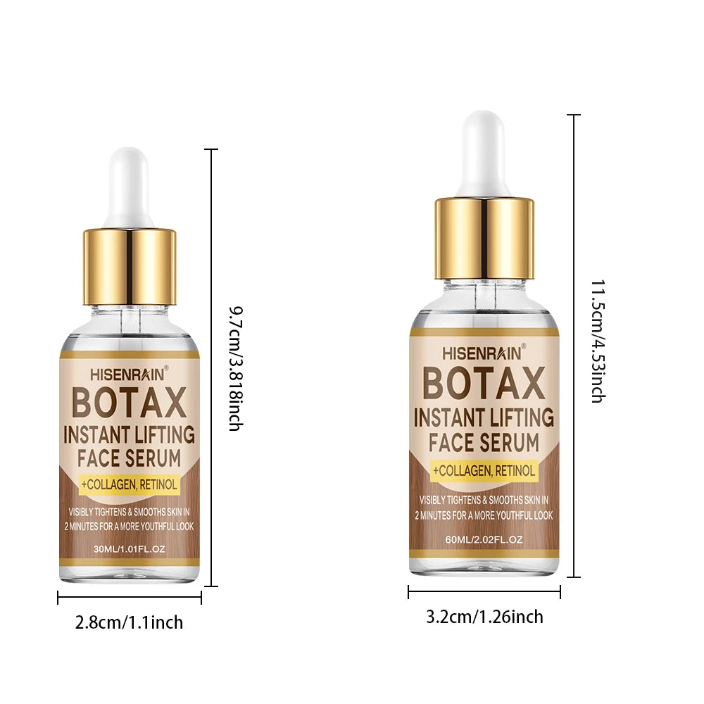 HISENRAIN Botax Facial Firming Serum - Anti-Aging Wrinkle Reduction & Skin Tightening Treatment for all people.
