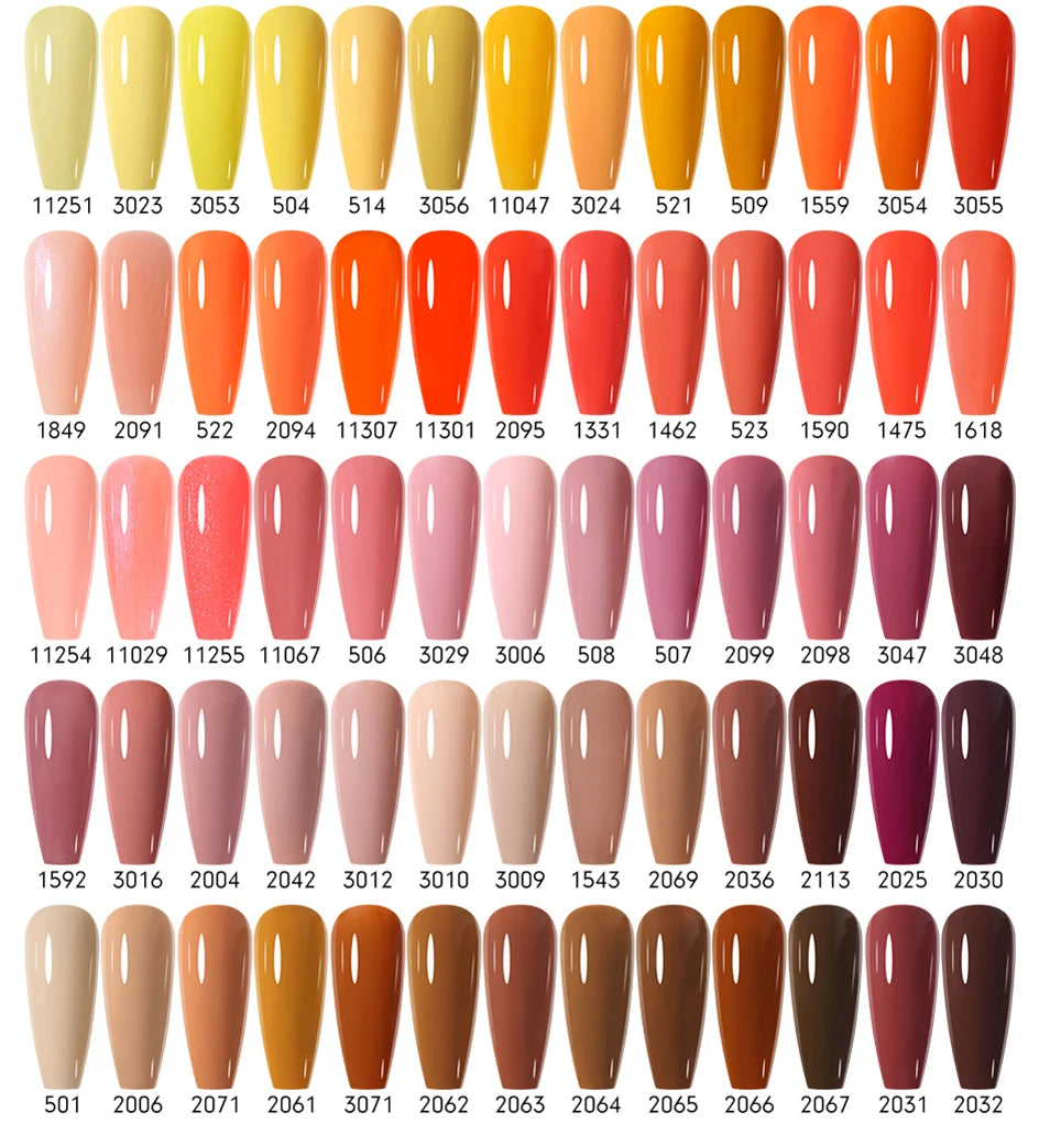 Arte Clavo Spring Summer Gel Nail Polish Gorgeous Color 15ml Semi Permanent Soak Off UV LED Gel Nail Art DIY Design Varnishes