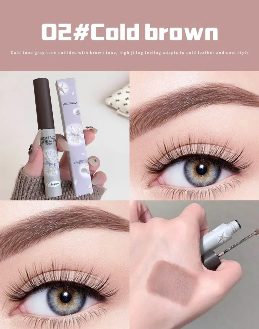 Cute Natural Mist Eyebrow Enhancer Dye Gel Tint Mascara SHAQINUO Long Lasting Quick Dry Dyeing Brow Tattoo Tint Brow Makeup