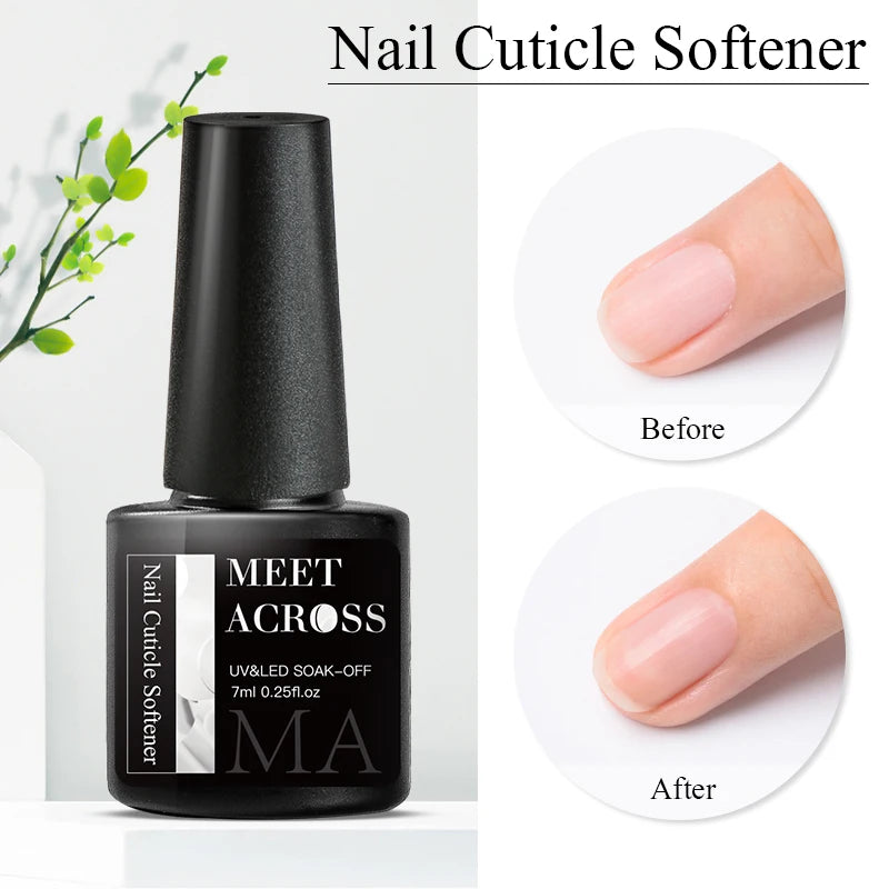 7ml Nail Cuticle Softener Remover Softener Exfoliator Cuticle Oil Nail Treatment Manicure Soften Dead Skin Nourishing Nails Care