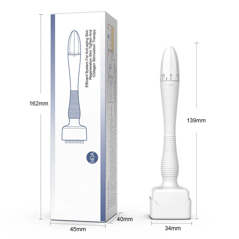 1Pcs 140A Adjustable 140Needle 0.25mm Microneedle Beauty Skincare Tool