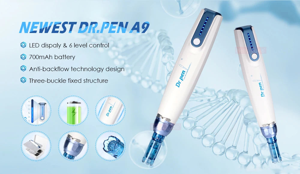 Dr. pen M8S Needle A8S Tips  A9 Pin A11 MTS Microneedle  Anti- back flow Design Bayonet Cartridge Needle length 0.25 MM
