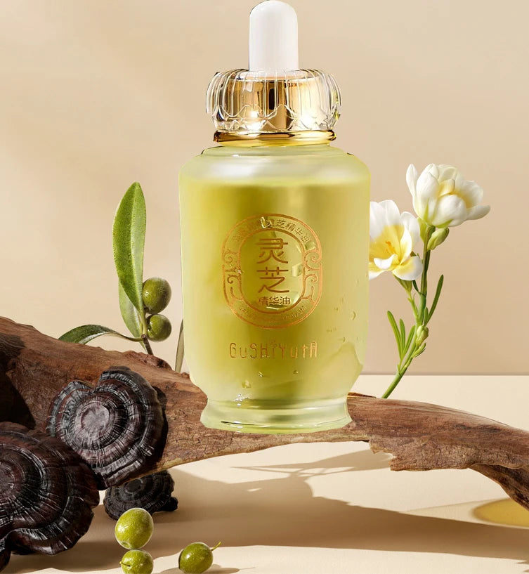 Ganoderma Lucidum Daily Face Oil Moisturizer, Deeply Moisturize, Nourish & Hydrate for Youthful Look, Fine Lines and Wrinkles