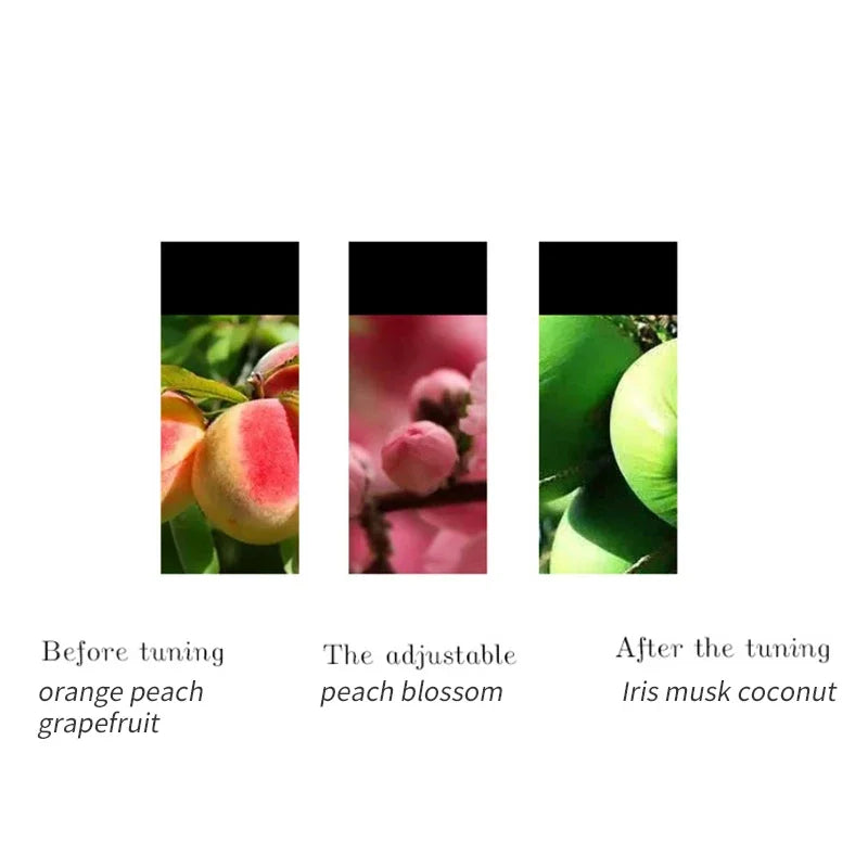 Fruit Series Natural Perfume Sweet Watermelon Peach Eau De Toilette Fresh Lasting Fragrance Charming Refreshing Scent Body Spray