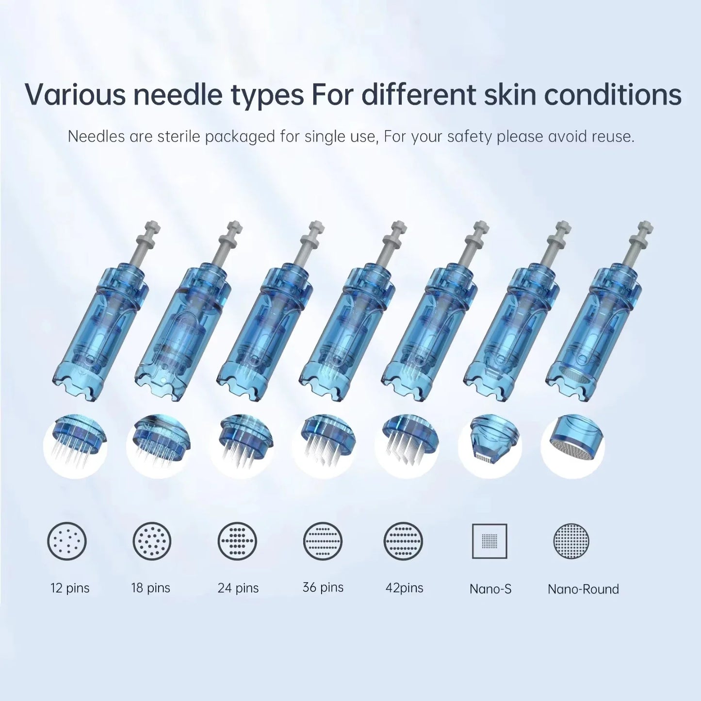 Dr.Pen A11 with 2pcs 18pin 0.2mm needles length