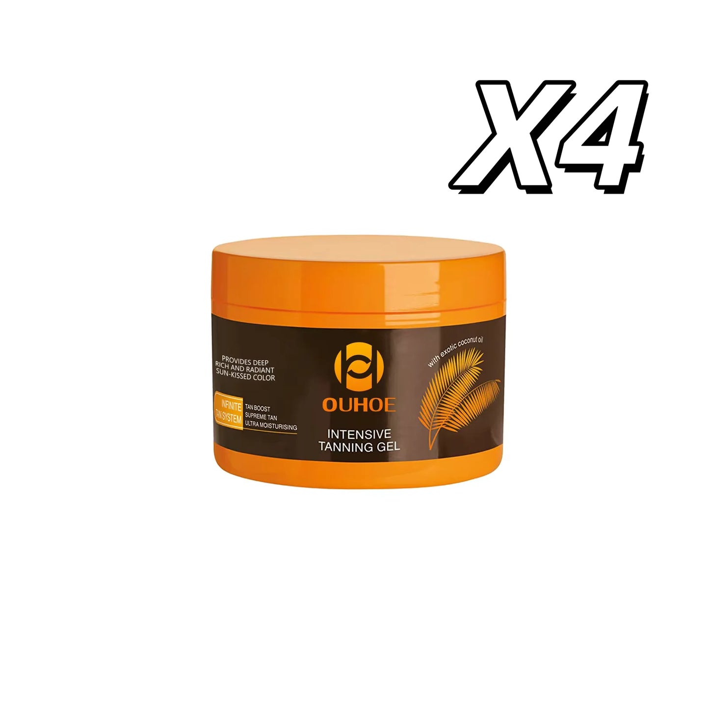 Intensive Tanning Gel Accelerator Bronzing Solarium Sunbeds Summer Long Lasting Repair Moisturizing Face Body Self Tanner Cream
