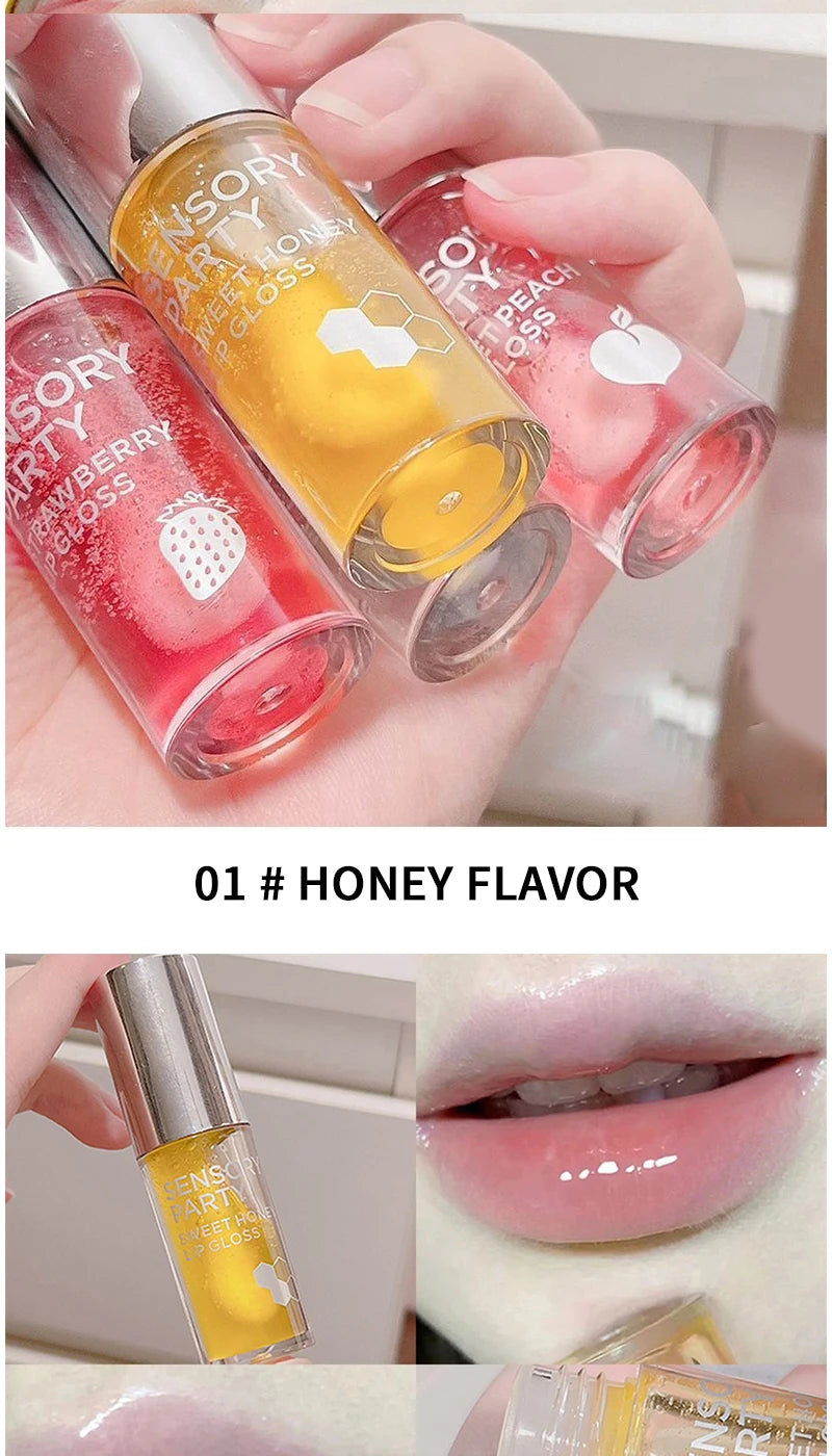 Sweet fruit pulp Toot Lip Gloss Fade lip lines moisturizing Lip oil New lipstick