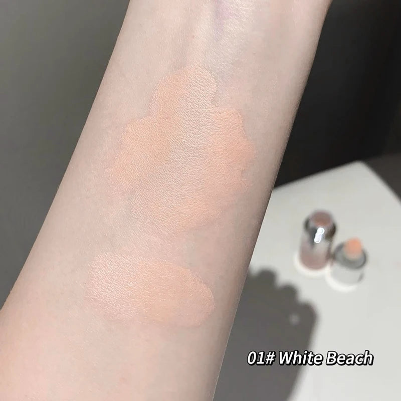Gege Bear 5-color Liquid Blush Stick With Sponge Head Long-lasting Suitable for All Skin Tones Brightening Effect Holiday Gift