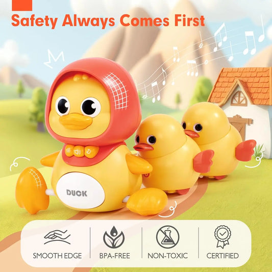 Baby Crawling Toys Infant Moving Walking Dancing Toys with Light Toddler Interactive Development Tummy Time Birthday Gifts