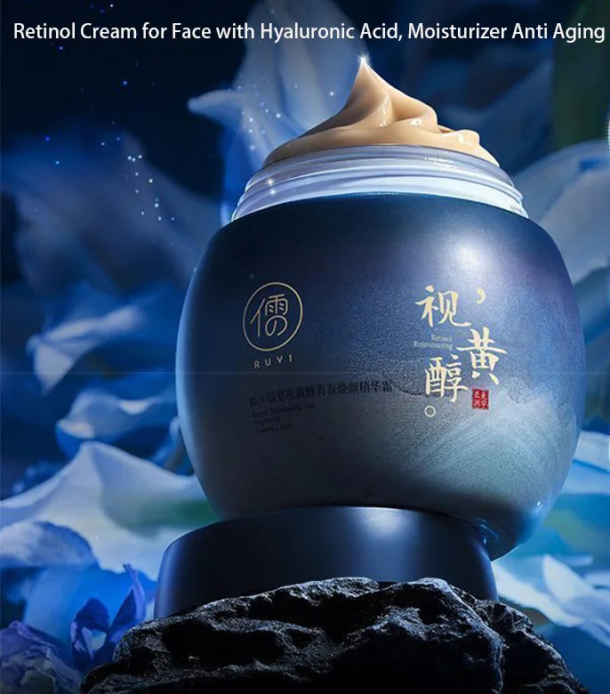 100g Retinol Anti Aging Face Cream Moisturizing Wrinkle Remover Collagen Hyaluronic Acid Creams Skin Care Cosmetic Day and Night