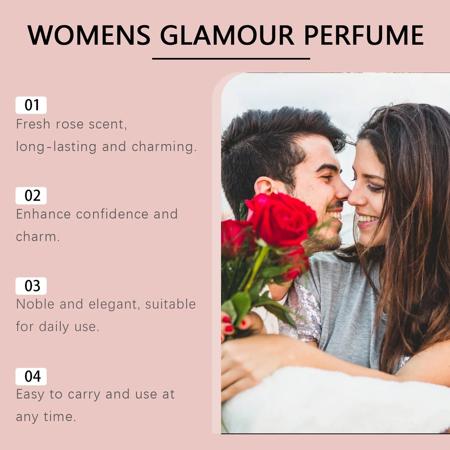 Hot Sale Women's Perfume  Enhance charm Man Long-lasting Fragrance Emit A Charming Aroma Perfume for dating