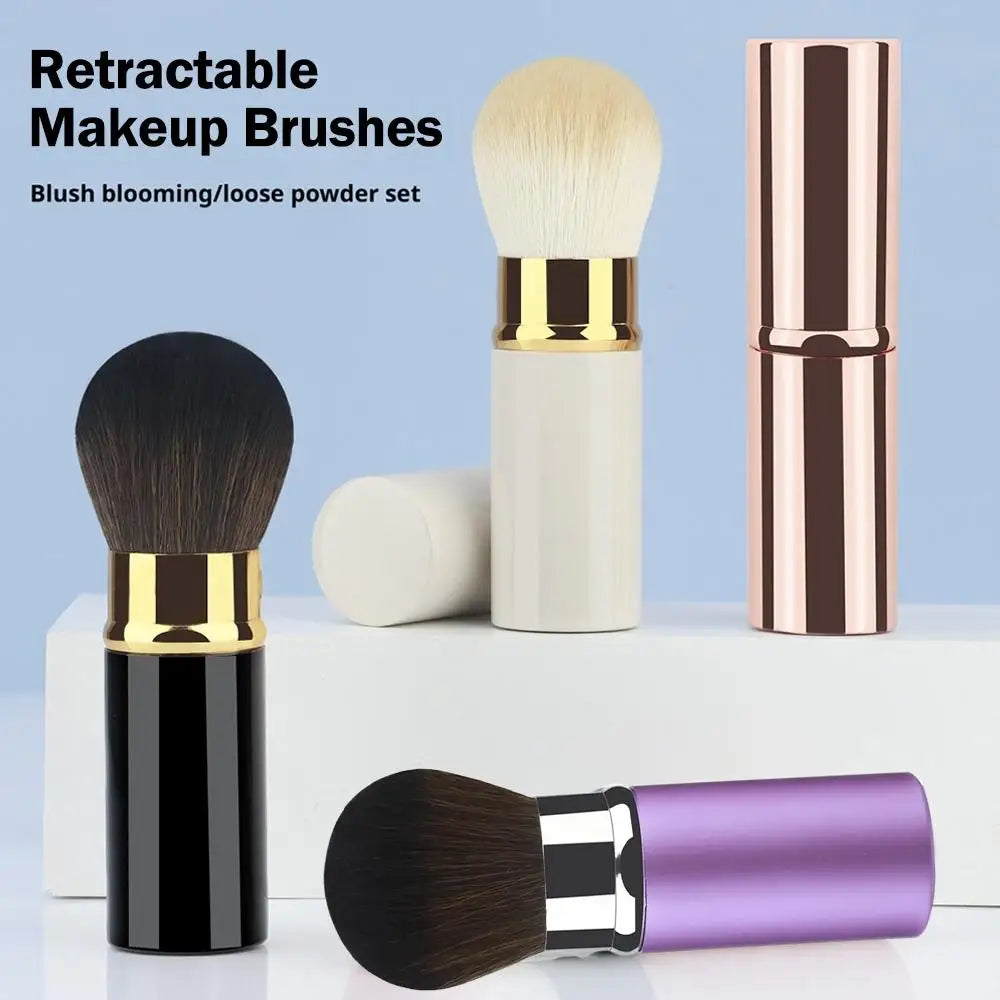 Professional Makeup Brushes Retractable Blusher Powder Foundation Face Concealer Kabuki Makeup Brush Cosmetic Tools