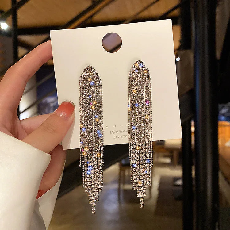 2023 New Fashion Trend Unique Design Elegant Delicate Green Zircon Flower Earrings For Women Jewelry Wedding Party Premium Gifts