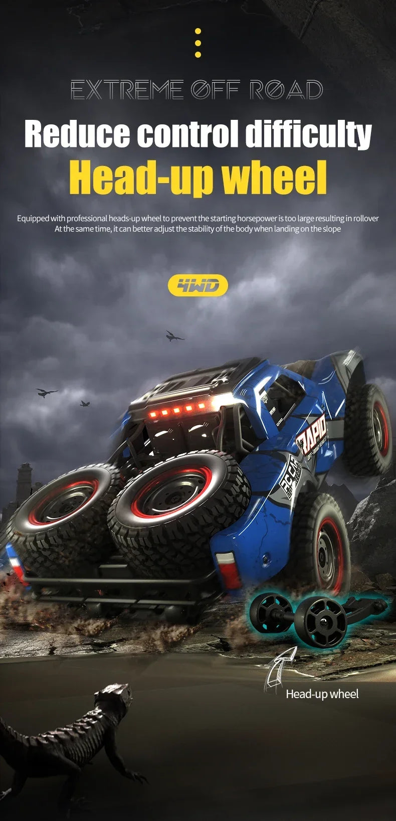JJRC Q130 Rc Drift Car 4WD Cars  Off Road Buggy Remote Control 70km/h High Speed vehicle Racing Machine Children Toys gifts