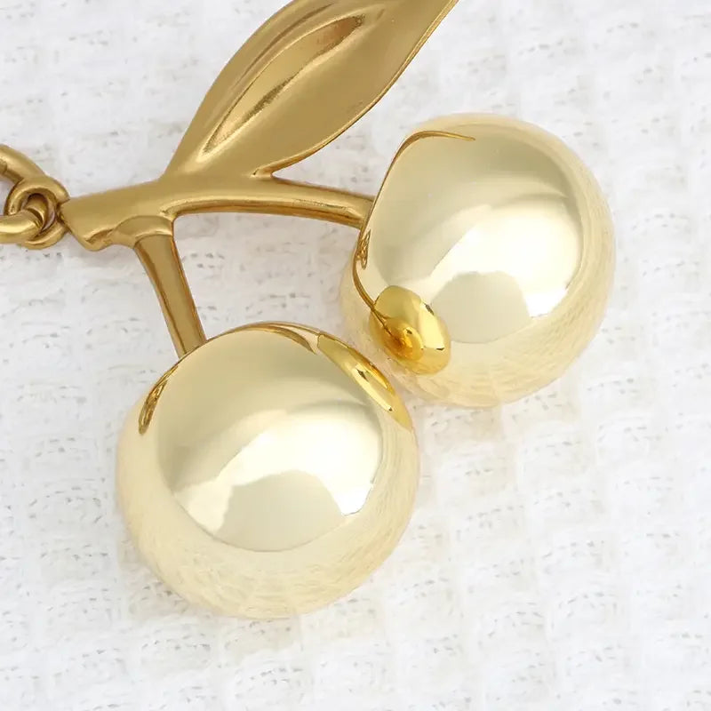 2 Styles Of Cherry Pendants Suitable For Coach Bags Women's Handbags, Shoulder Bags, And Keychain Accessories Bag Accessories