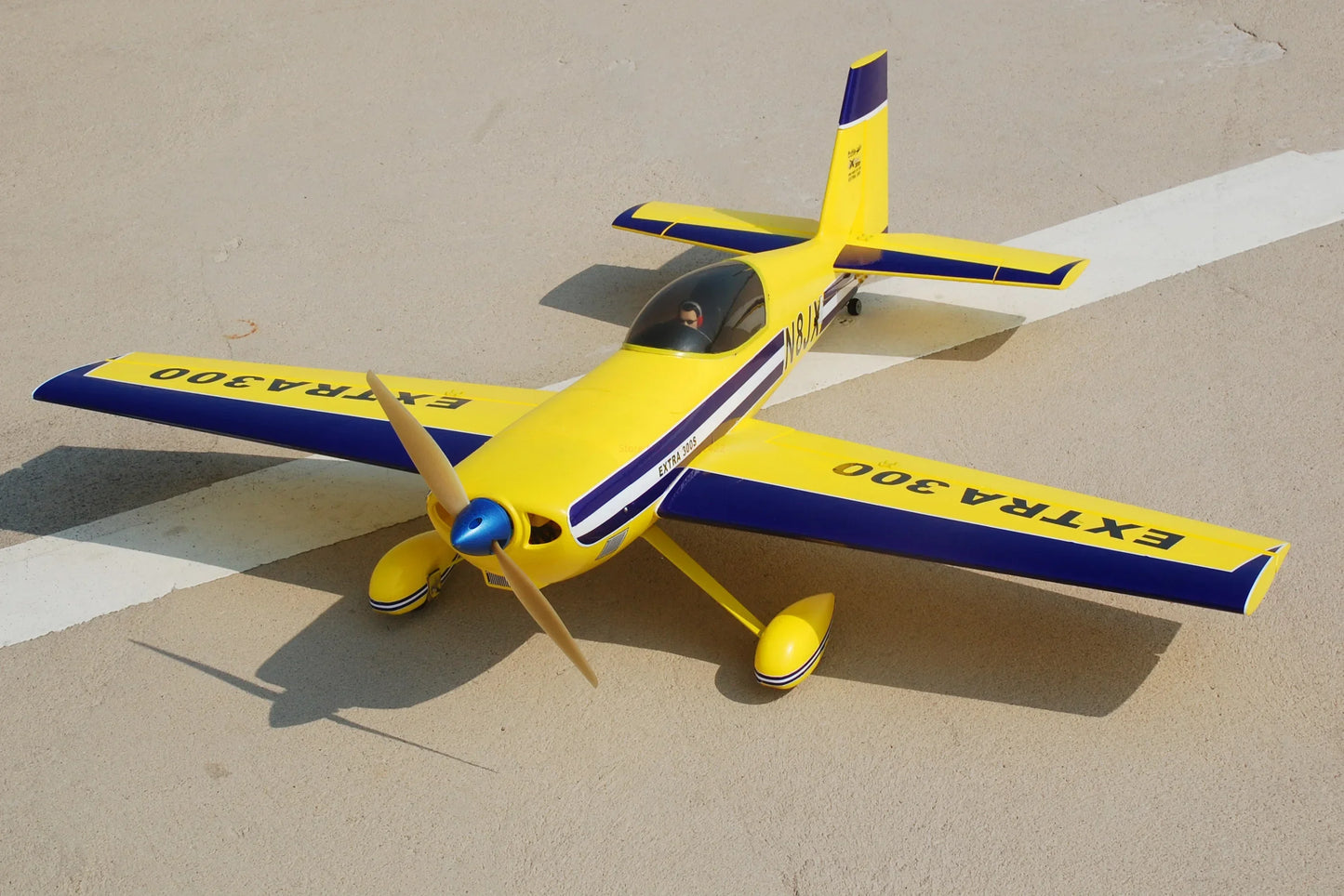 Haokai Aircraft Model Wingspan 1200mm Third-generation Extra300h RC stunt 3D aircraft model 30E hollow wing V3 Foam Adult toys
