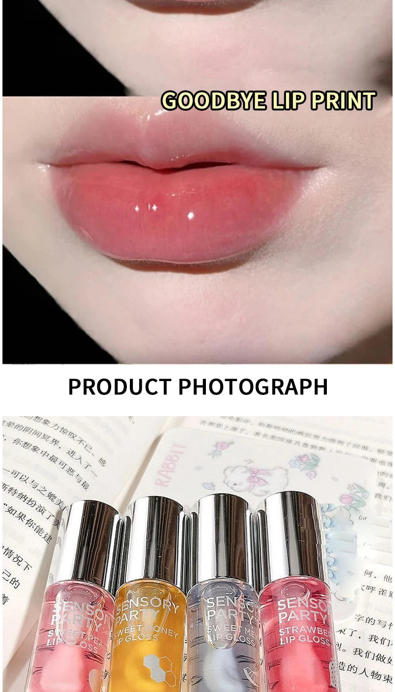 Sweet fruit pulp Toot Lip Gloss Fade lip lines moisturizing Lip oil New lipstick