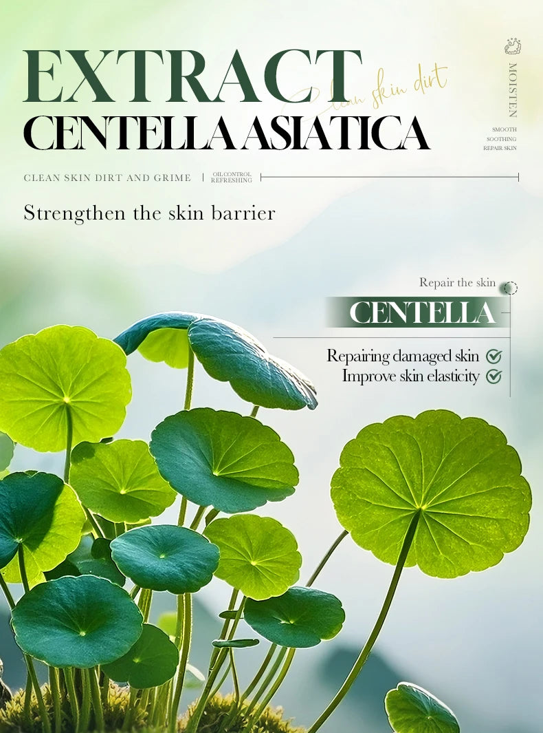 SADOER Centella Asiatica B5 Face Cream Moisturizing Soothing Repairing Cream for Skin Barrier Calm Irritated Non-Tight Skin Care