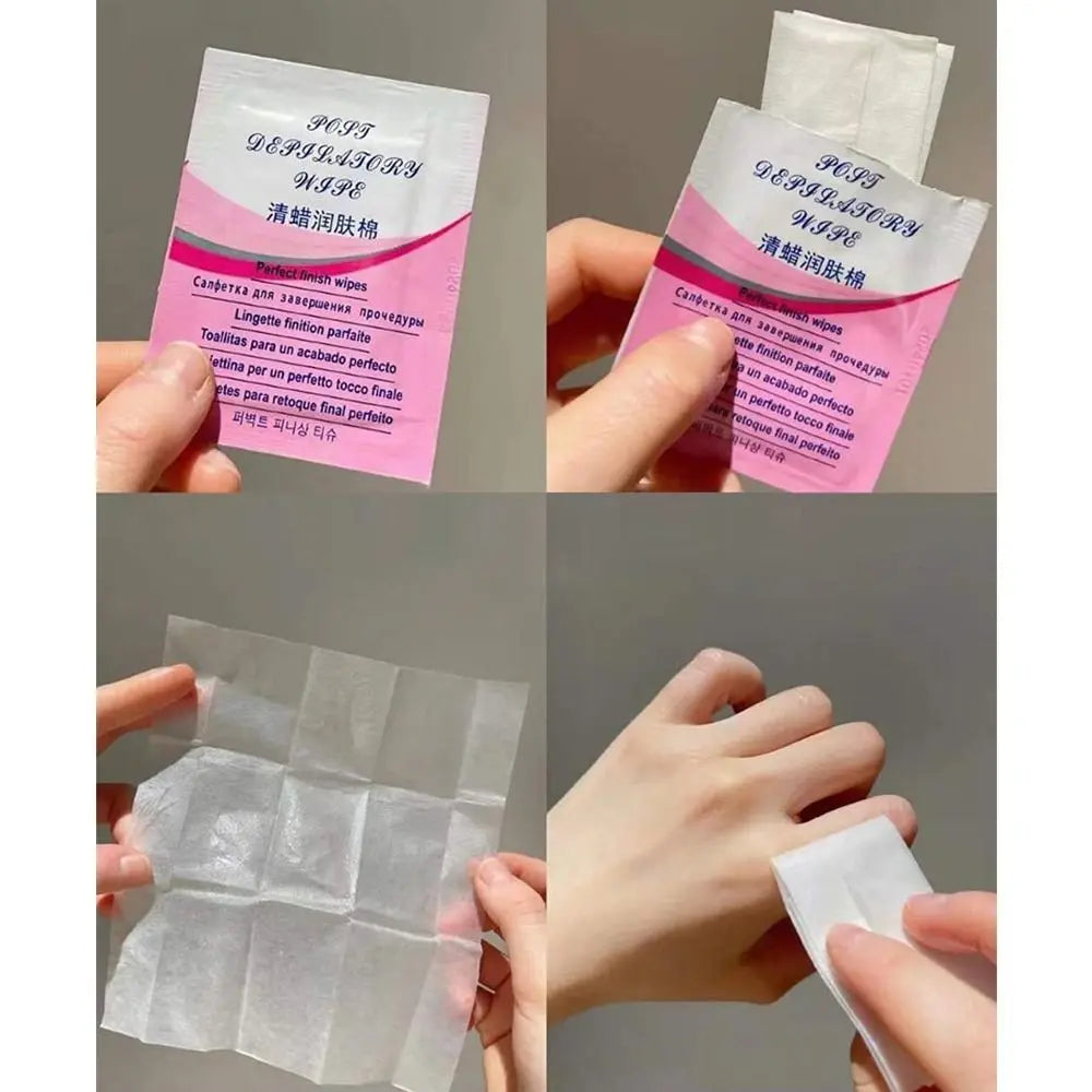 Fast Depilatory Wax Strips For Hair Removal Wax Paper Cold Wax Strips Paper For Face Neck Arm Leg Body Beauty Health Care Tools