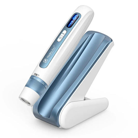 Latest 2 in 1 Microneedling Beauty Instrument Wireless Derma Pen H5 4 Pole EMS Microcurrent Skin Care 0.2MM