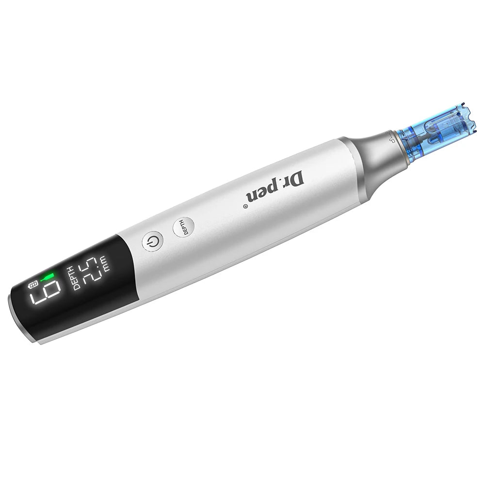 Dr Pen M9 New Series. It Is a Brand New Dr Pen, M9 With 18 Pin 2 PCS / Length 0.25 mm