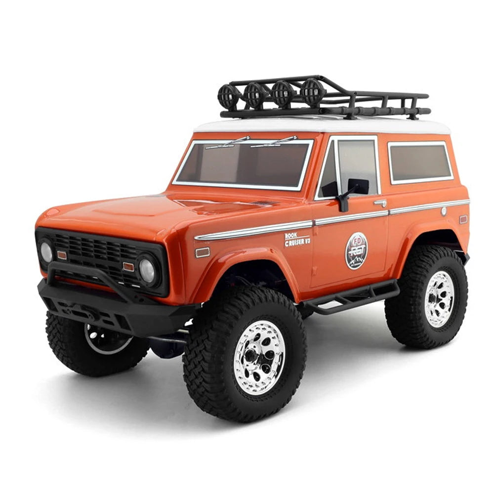 New RGT 1/10 136100V3-FD 4WD Simulation Crawler Cars Rock Buggy RC Remote Control Off-road Vehicle  Kids Adult Toy Car Gifts