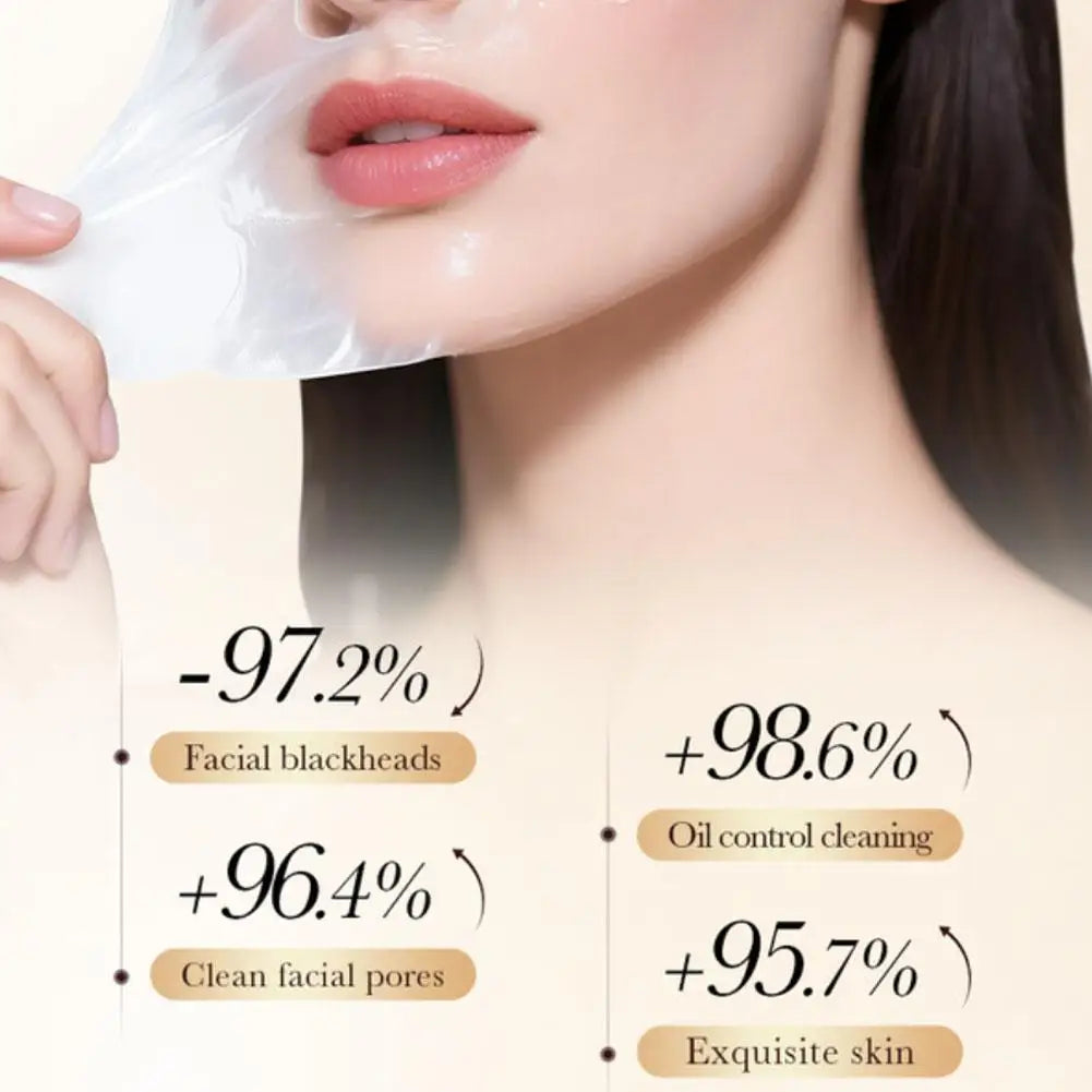 BIOAQUA Rice Raw Pulp Face Peel Off Mask Purifying Pores Clean Whitening Remove Blackheads Peeling Facial Masks Skin Care