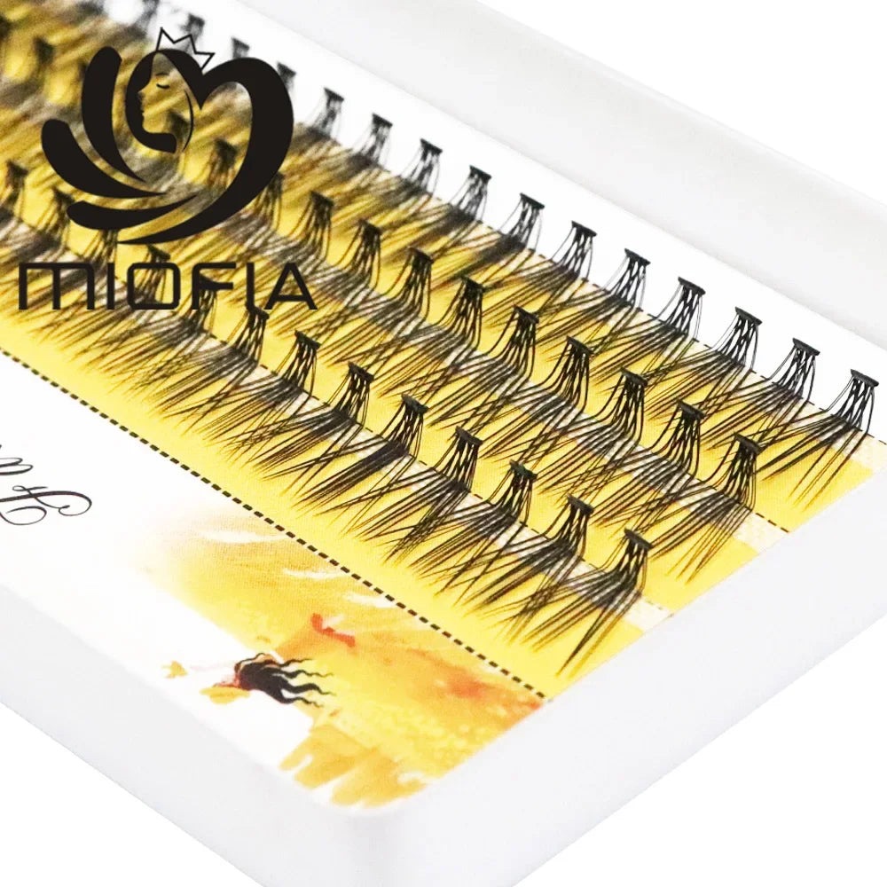 Natural Mink Eyelash Extensions, New 20D C/D/L Curl Lashes Cluster, Personal Eyelashes, Individual Lashes, Makeup Tools