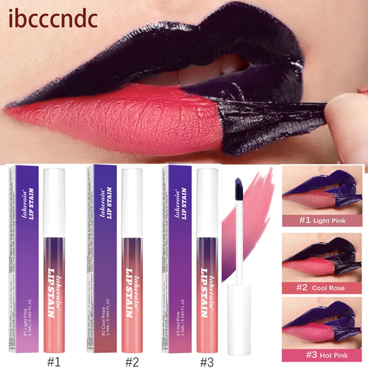 Long Lasting Waterproof Peel Off Lip Stain Lip Tint Transfer Proof Non-stick Cup Matte Reveal Lip Stain Cosmetics for Women