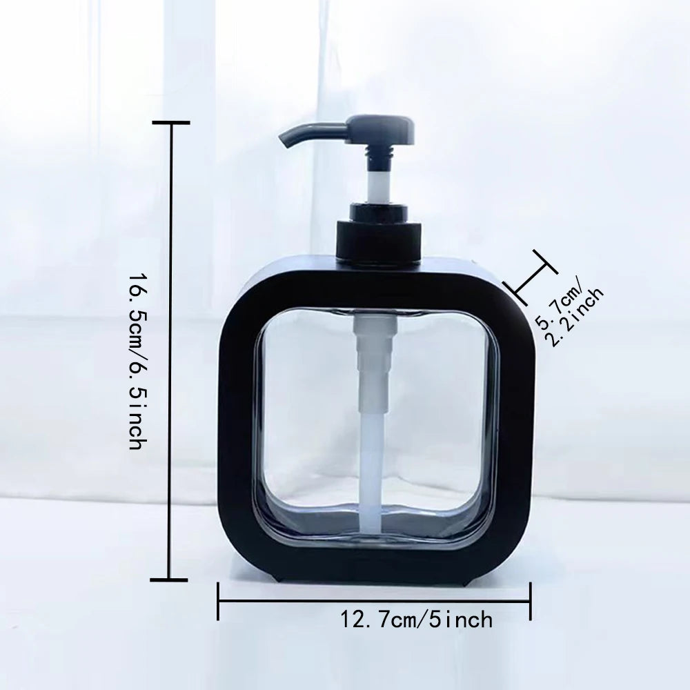 Detachable Hand Sanitizer Container Large Capacity Pump Lotion Bottle Soap Dispenser Home Travel Organizer Cat Pattern