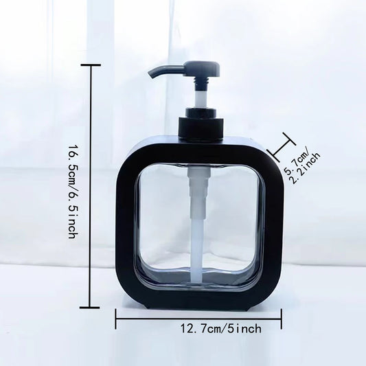 Detachable Hand Sanitizer Container Large Capacity Pump Lotion Bottle Soap Dispenser Home Travel Organizer Cat Pattern