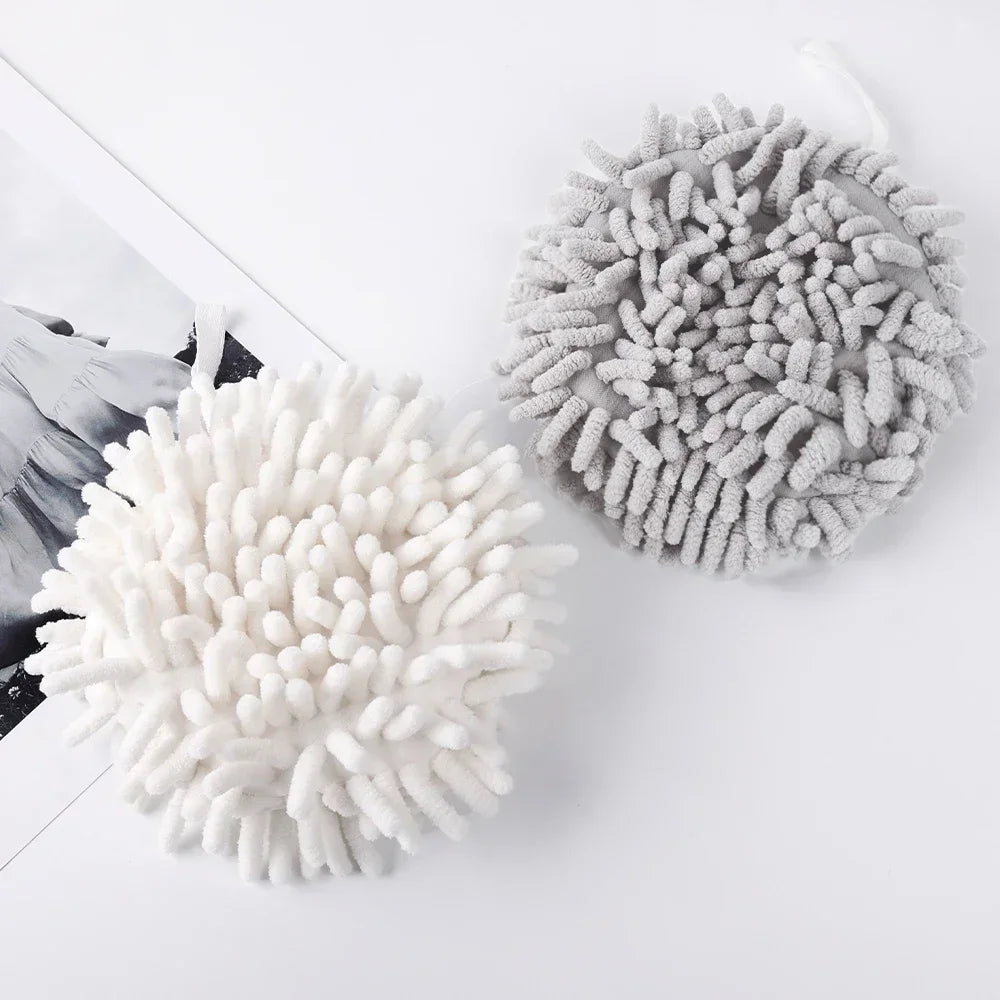 Ball for Wiping Hands and Towel for Wiping Hands Kitchen and Toilet Lovely Rag Hanging Towel Japanese Style Quick
