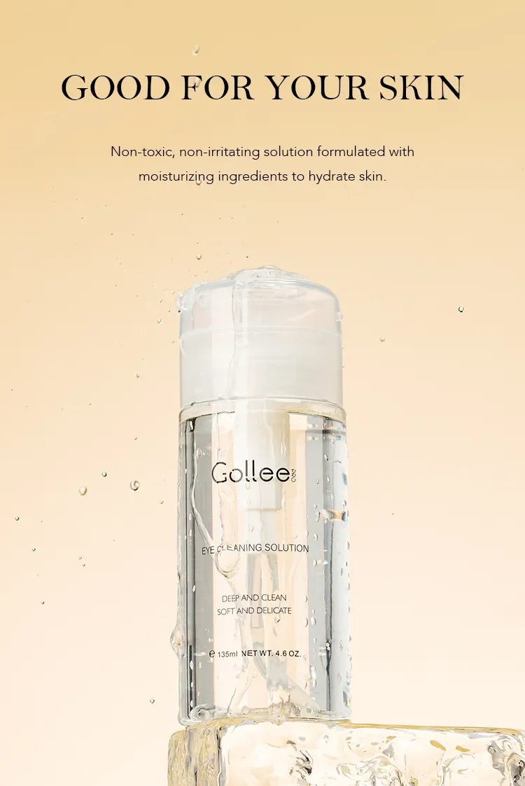 Gollee 0.5s Fast Dry Latex-free Lash Glue No Irritation Bonder Lash Extension Glue 15ml Bonder and Primer Clean Lash Supplies
