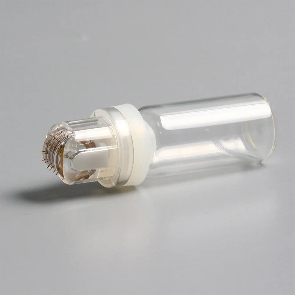 64/20 Hydra Needle Roller Titanium Microneedle Tips 0.25mm Automatic Gold Derma Stamp Skin Care